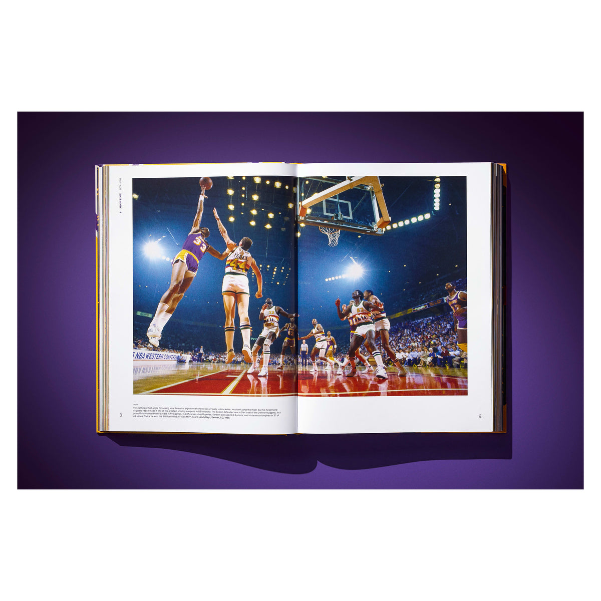 Lakers An Official History of the Purple & Gold TASCHEN coffee table book
