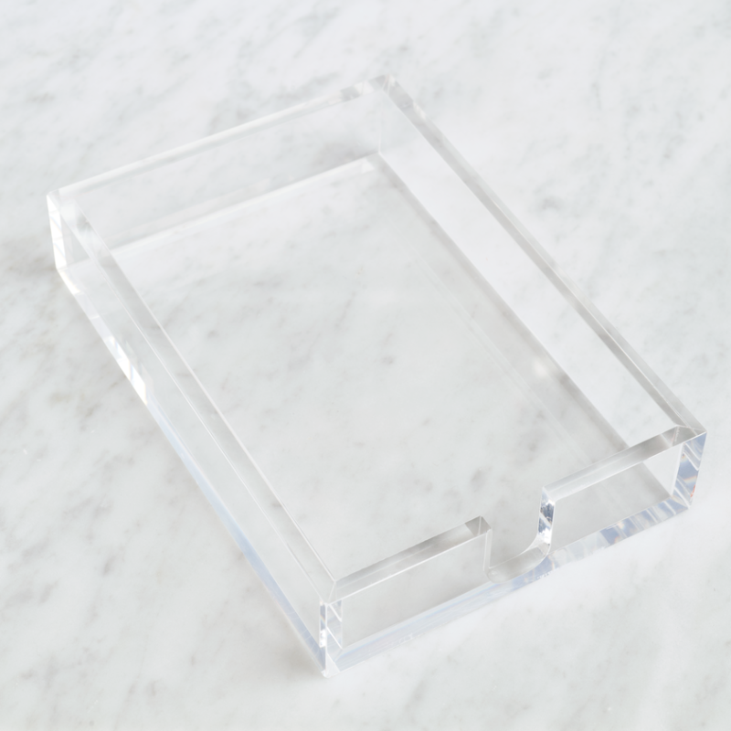 Acrylic Notepad Holder - Bosc Paper Supply Co.