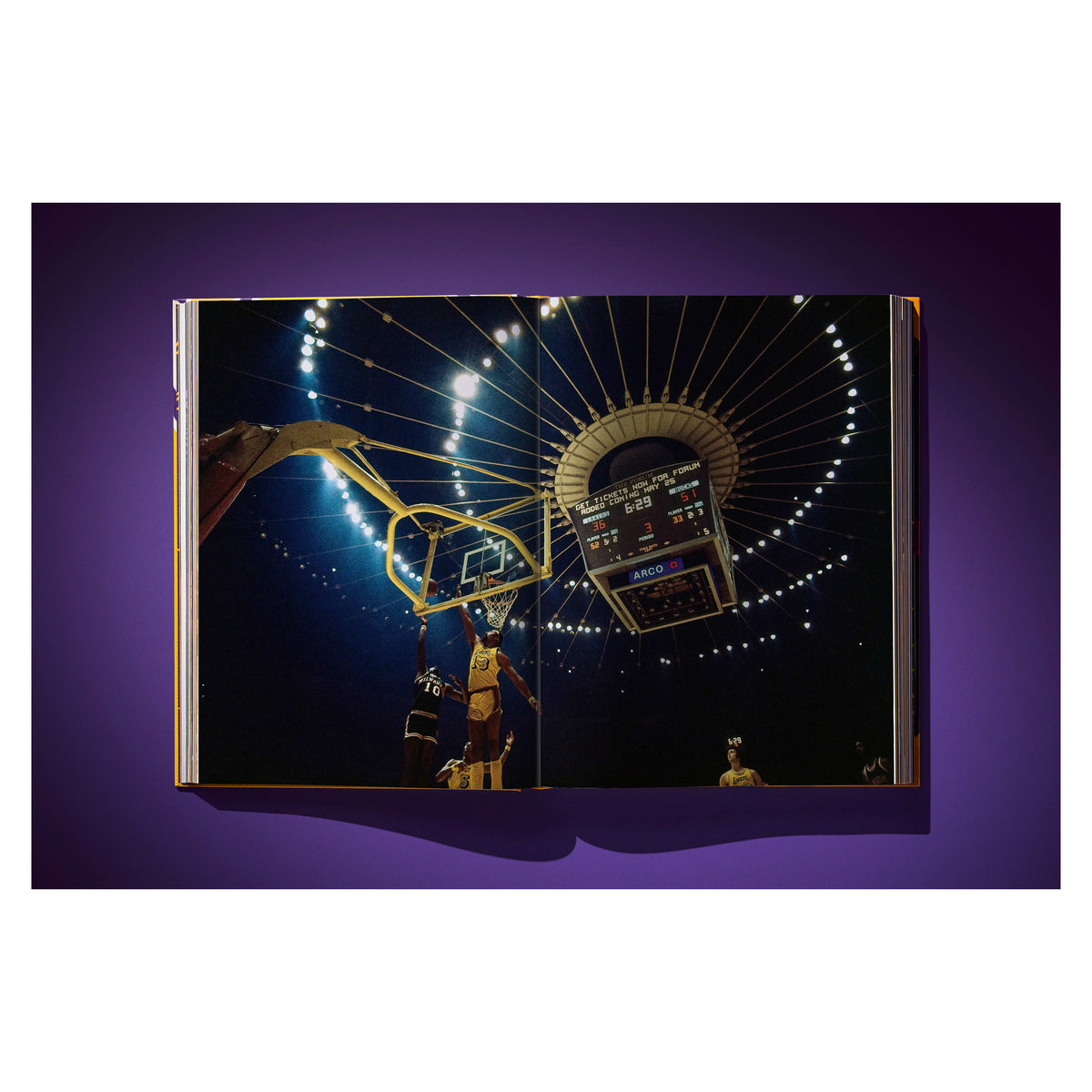 Lakers An Official History of the Purple & Gold TASCHEN coffee table book