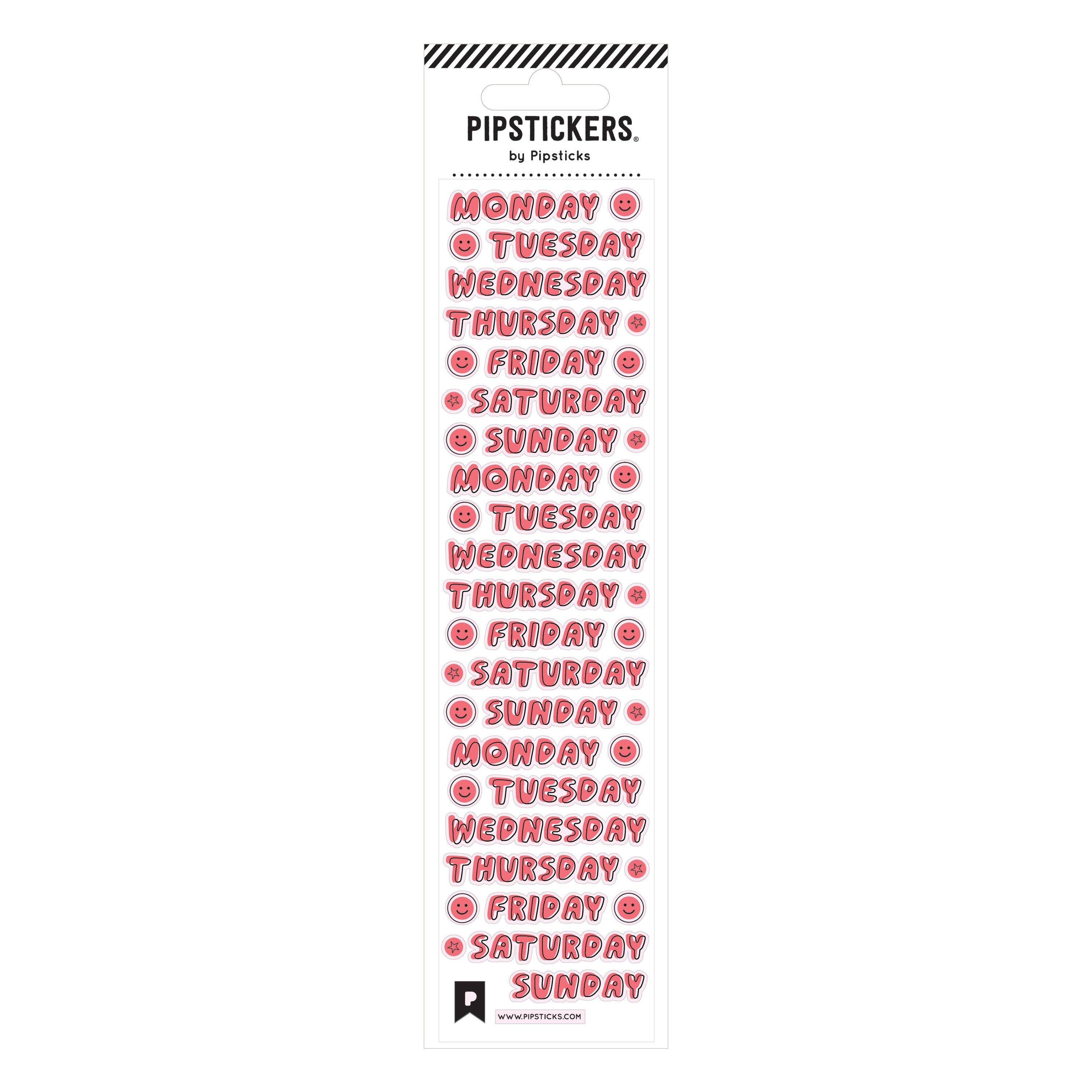 I Feel Week Stickers - Bosc Paper Supply Co.