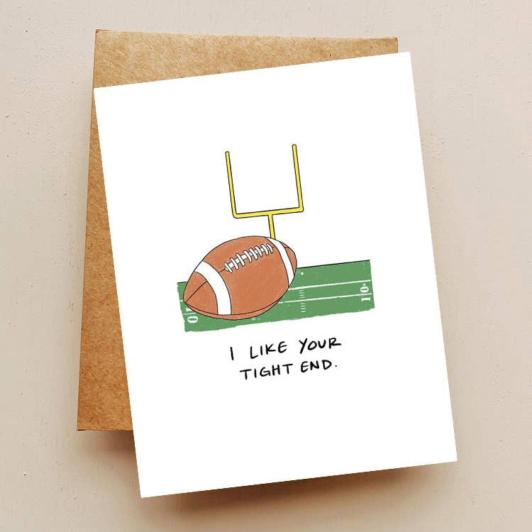 Tight End Football Card - Bosc Paper Supply Co.