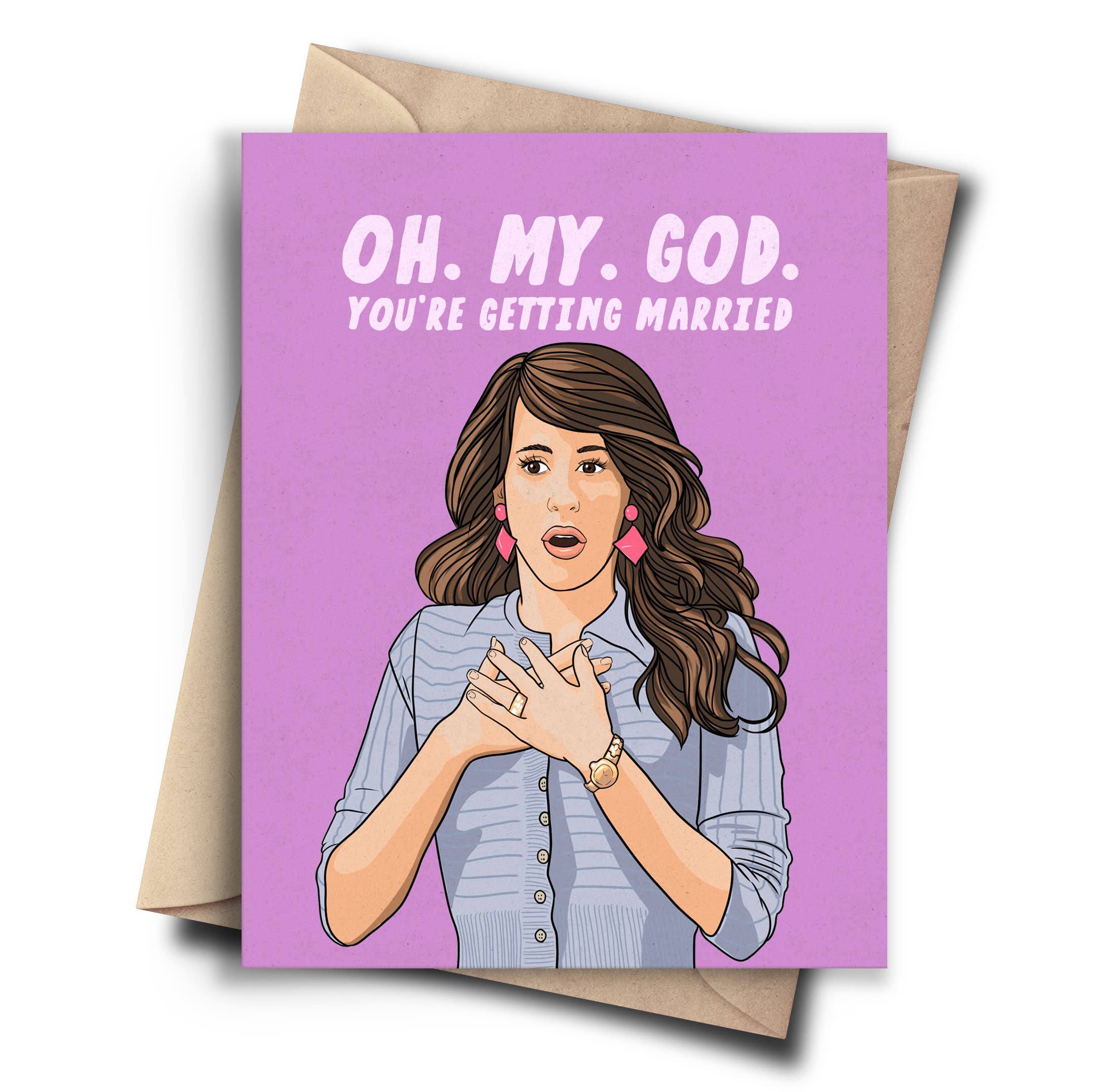Oh. My. God Card - Bosc Paper Supply Co.