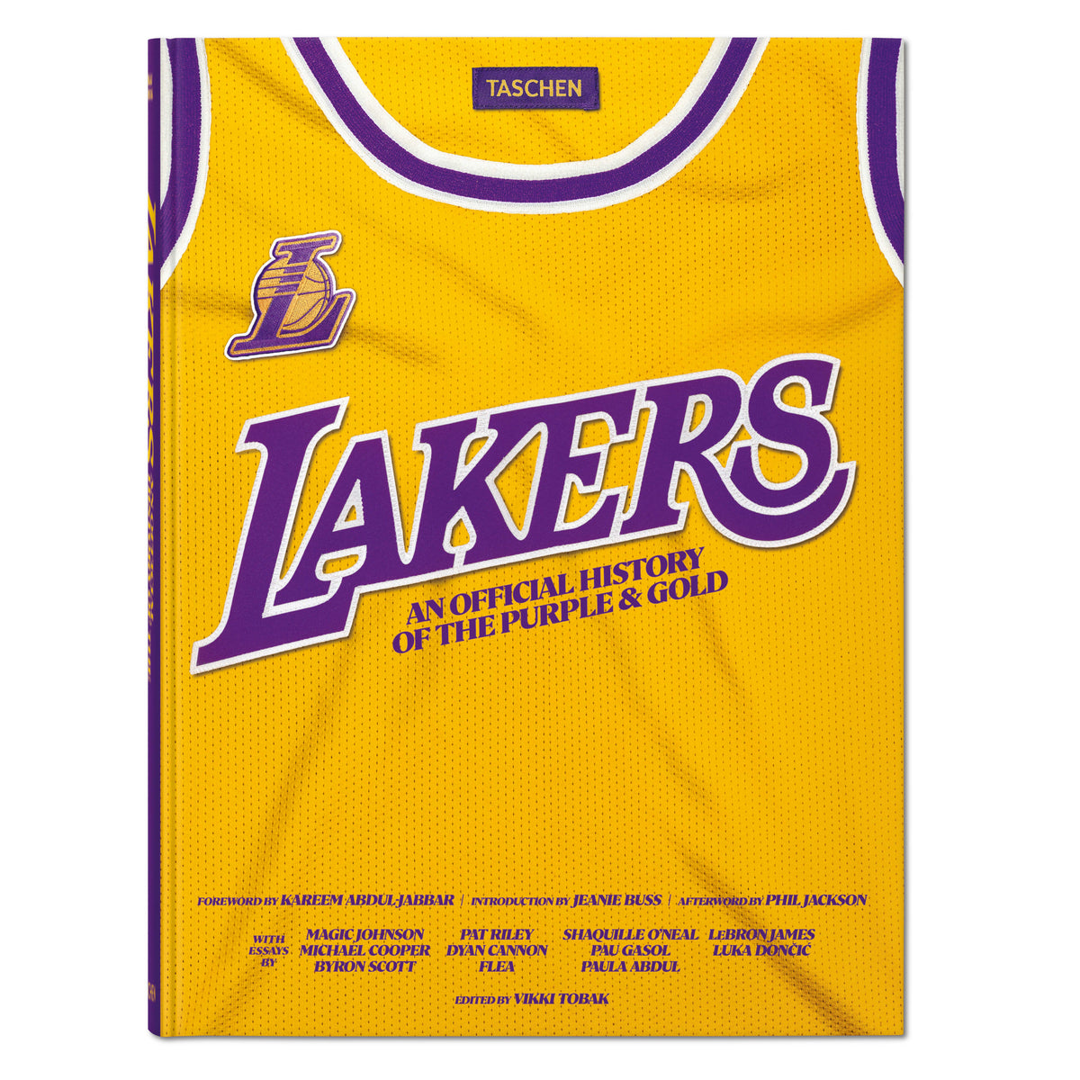 Lakers An Official History of the Purple & Gold TASCHEN coffee table book