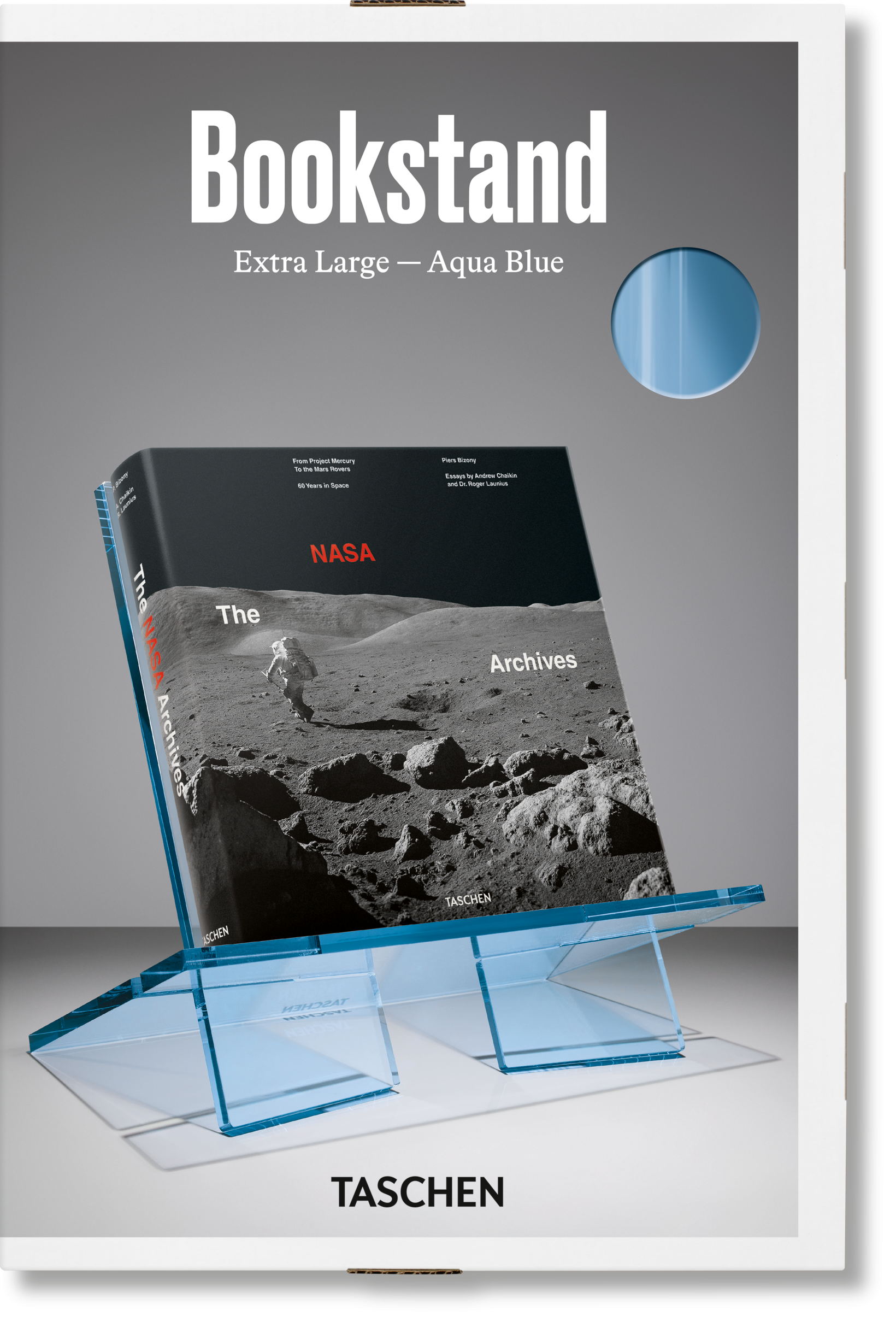 Extra Large Aqua Blue Bookstand
