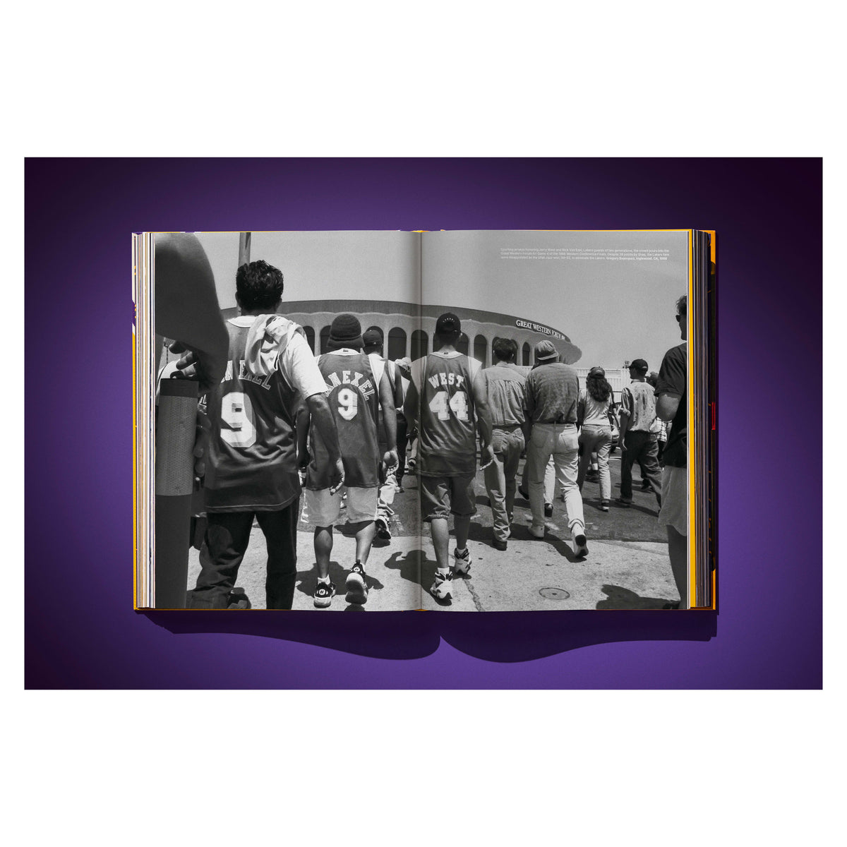 Lakers An Official History of the Purple & Gold TASCHEN coffee table book
