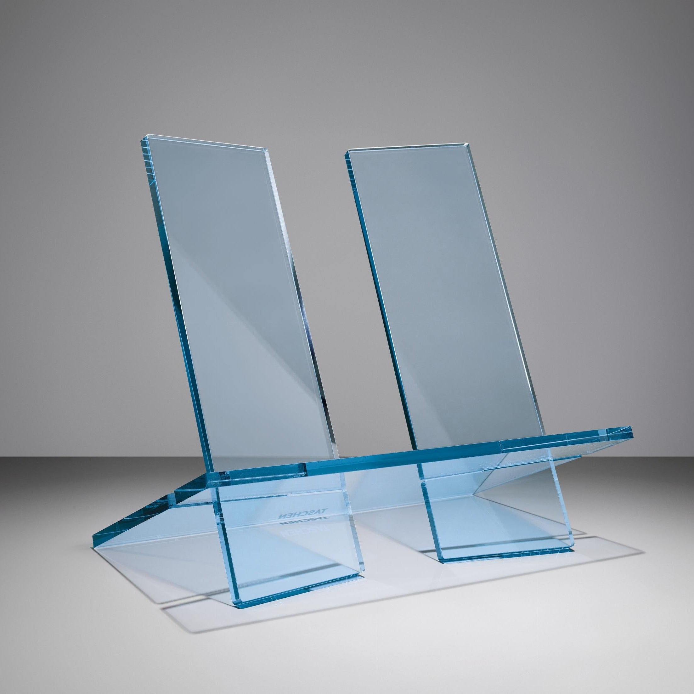 Extra Large Aqua Blue Bookstand