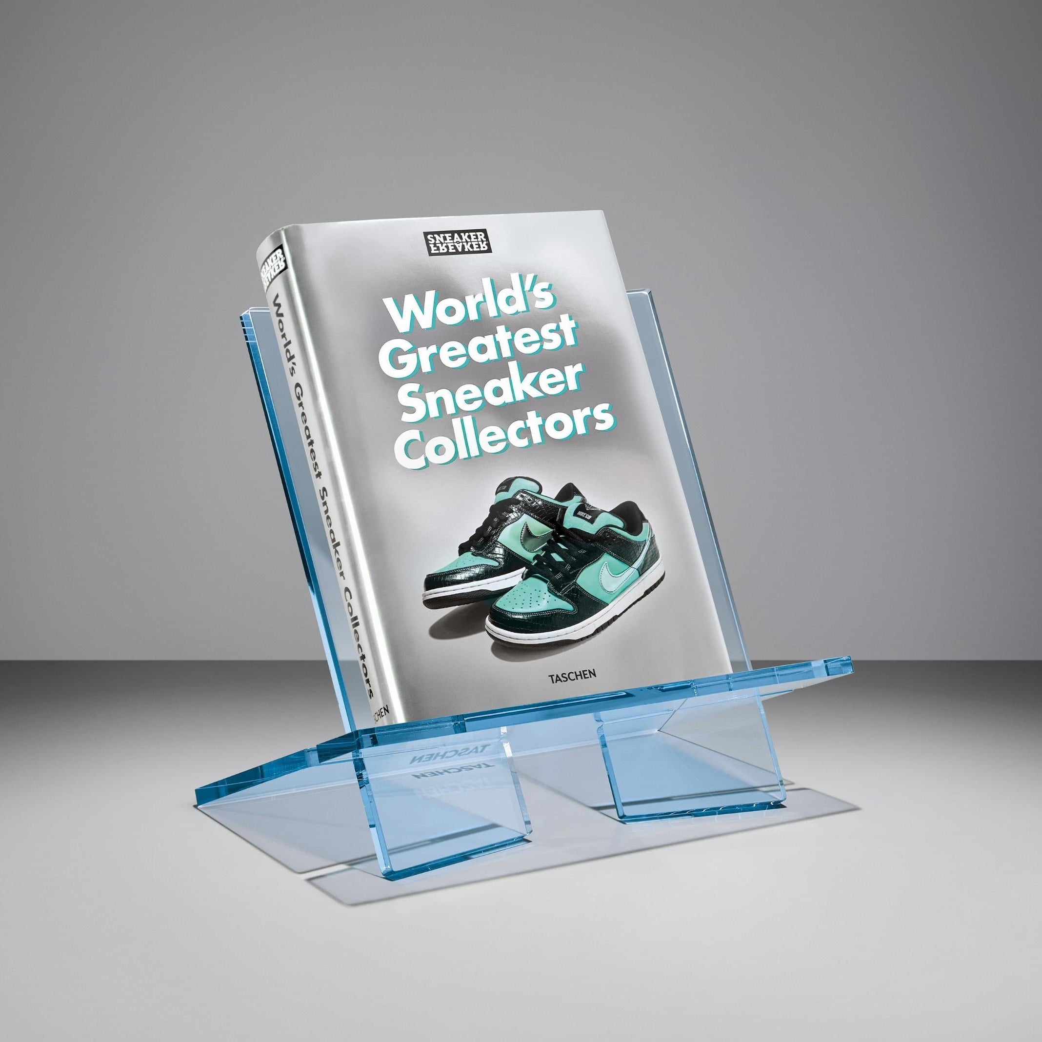 Large Aqua Blue Bookstand