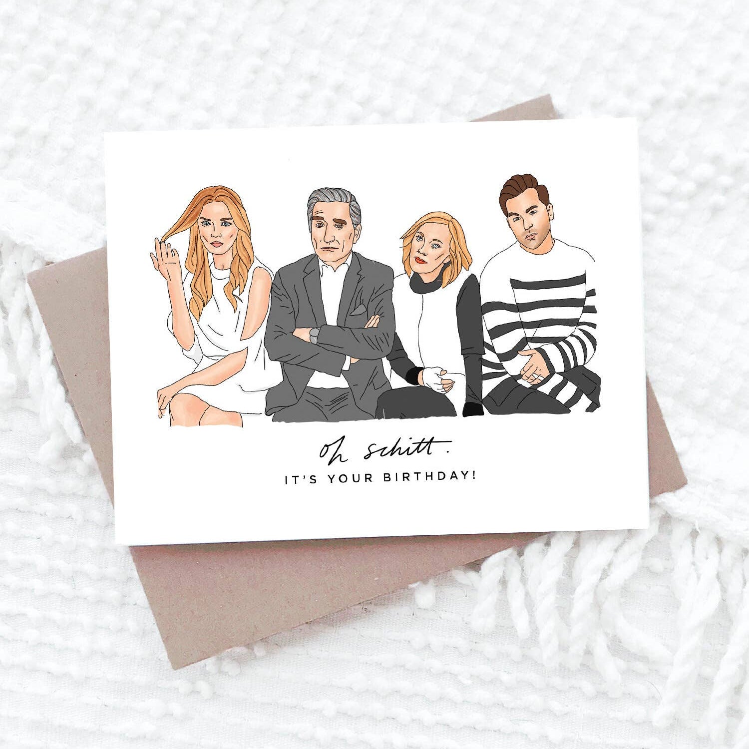 Schitt's Creek Birthday Card - Bosc Paper Supply Co.
