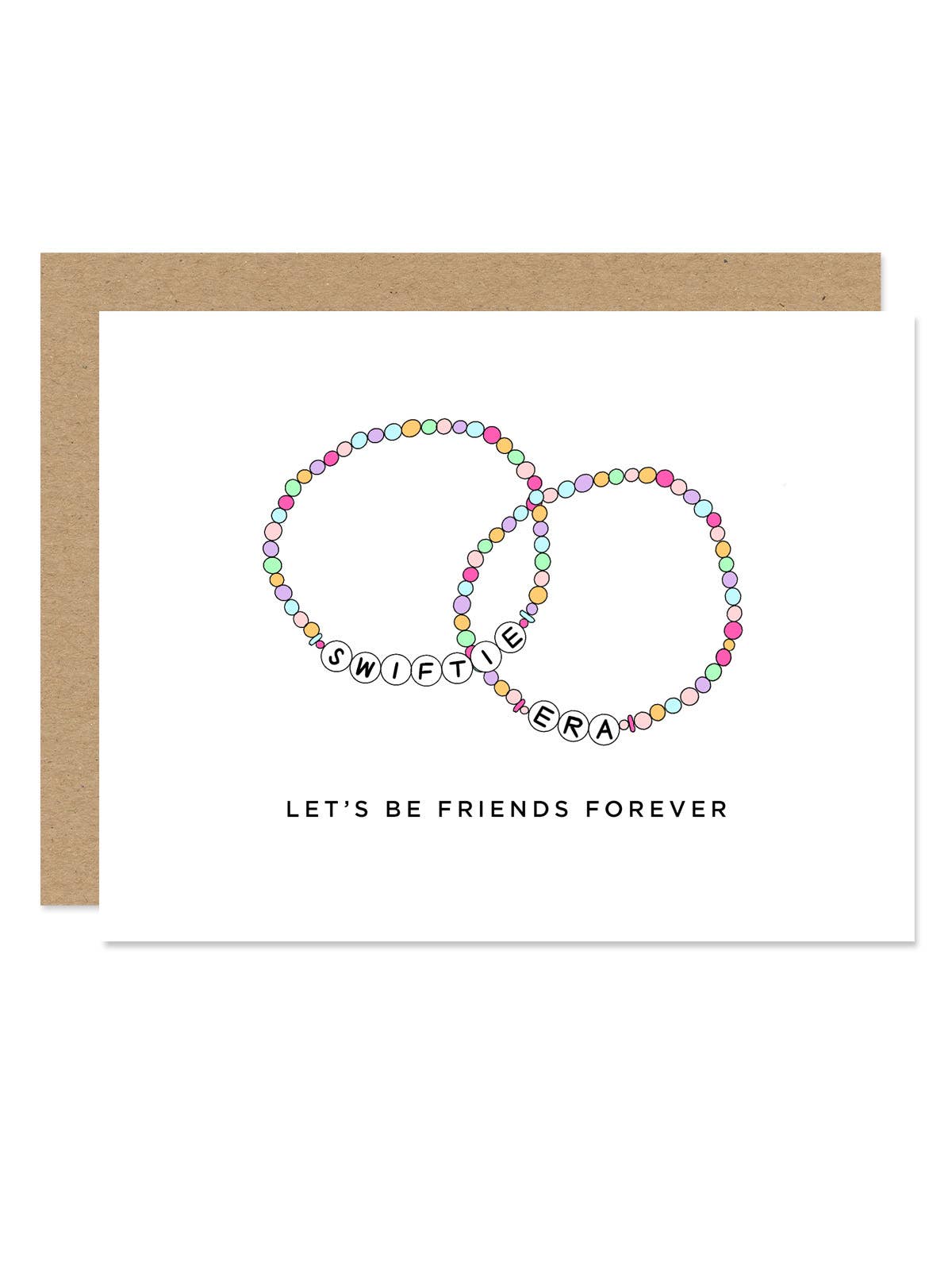 Swiftie Friendship Bracelet Card - Bosc Paper Supply Co.