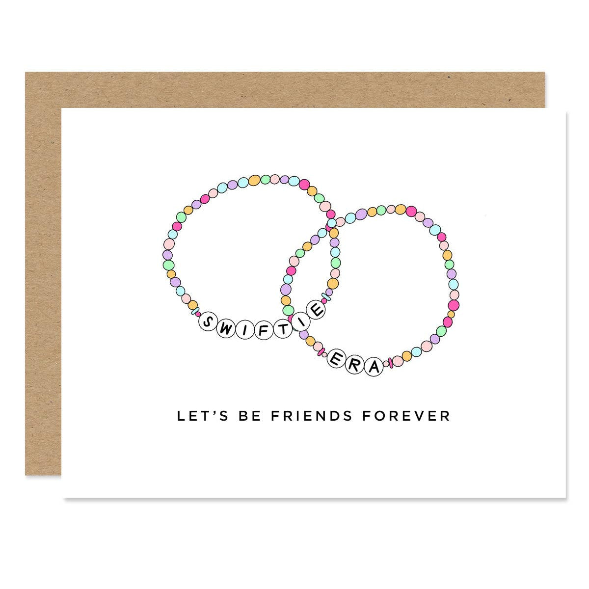 Swiftie Friendship Bracelet Card - Bosc Paper Supply Co.