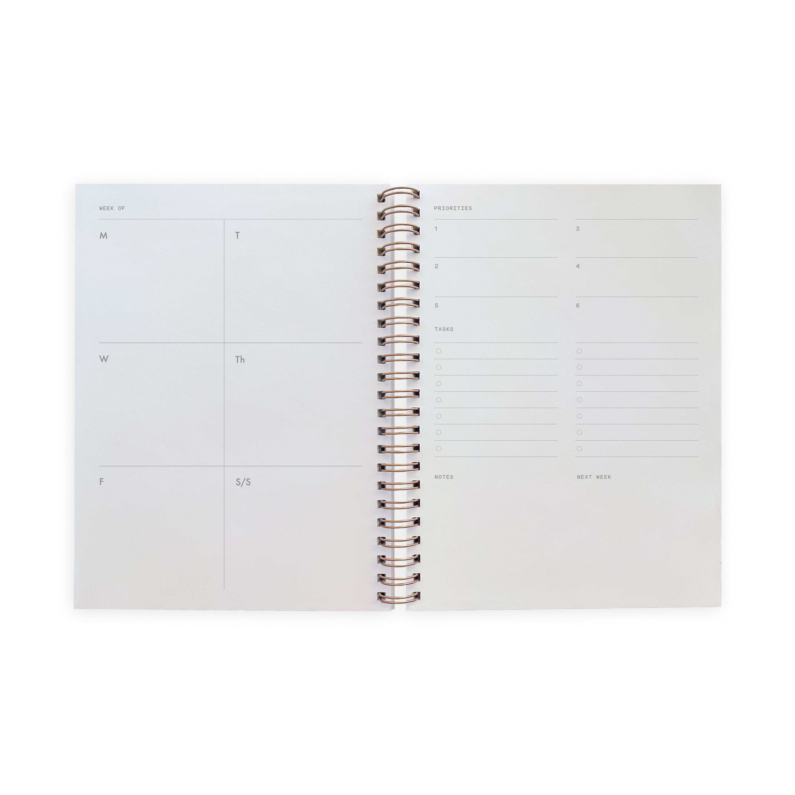 Dorian Weekly Undated Planner