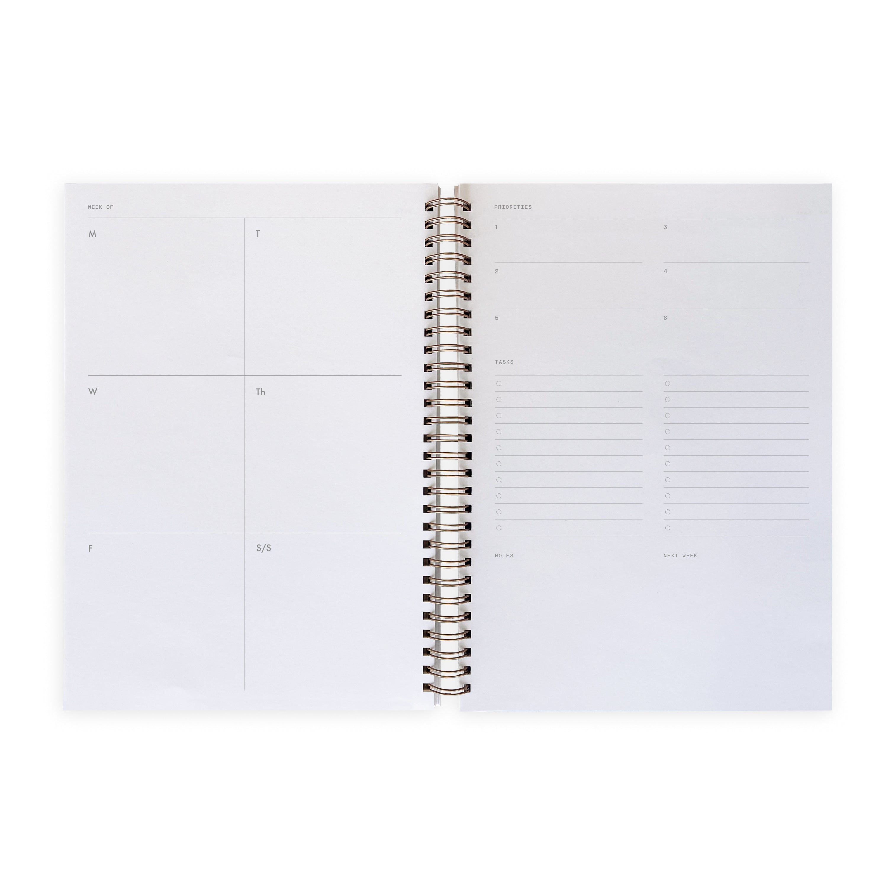 Dorian Weekly Undated Planner