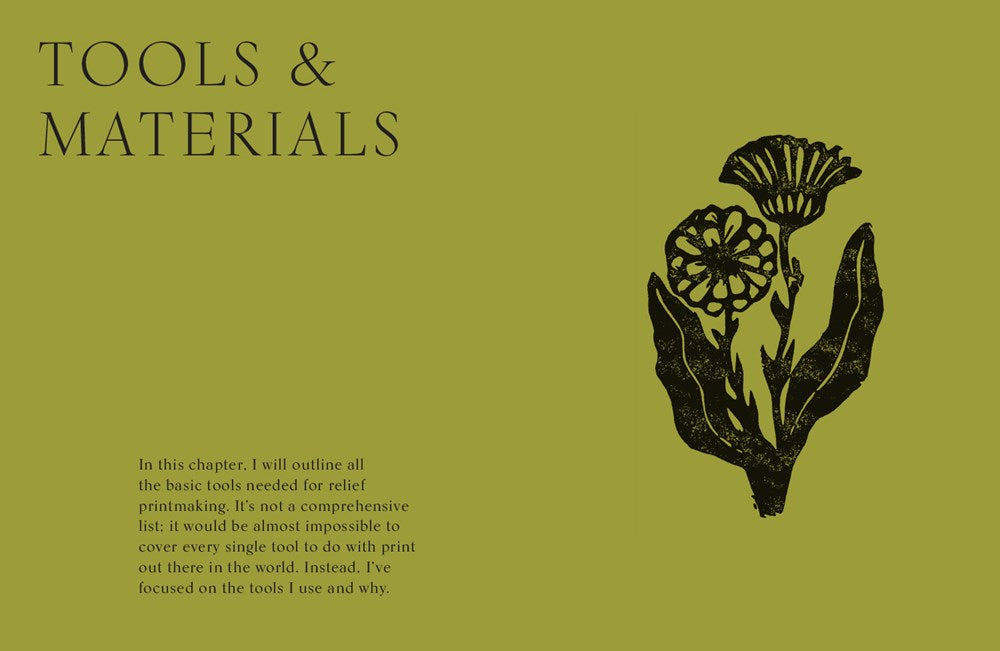 Botanical Block Printing: A Creative Step-By-Step Handbook to Make Art Inspired by Nature