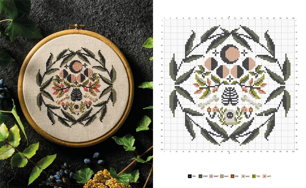 Cross Stitch Cabinet of Curiosities: 500 Magical Motifs and Peculiar Patterns