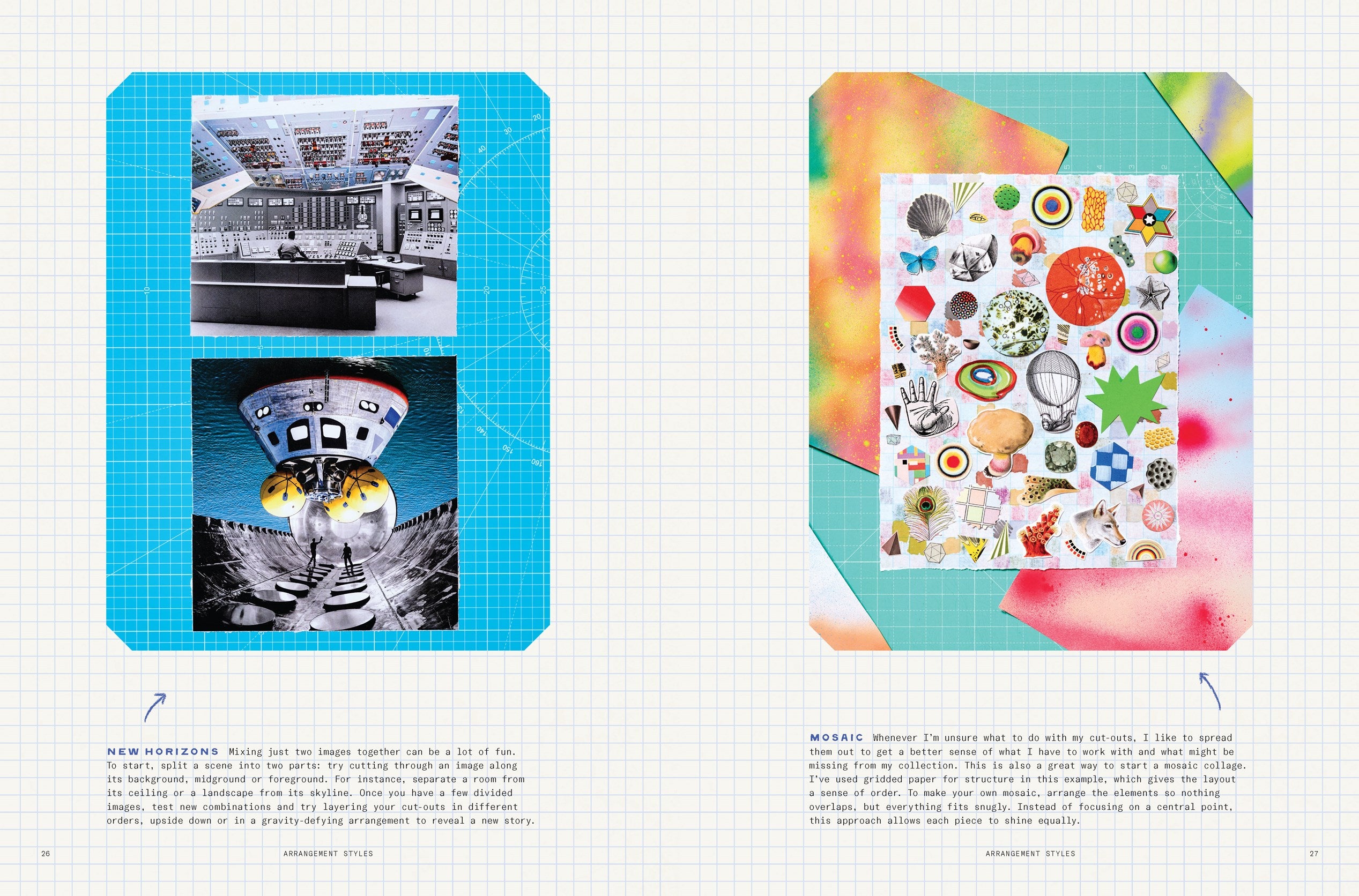 Cut-out Curiosities Space, Science & Technology: A Collage Book