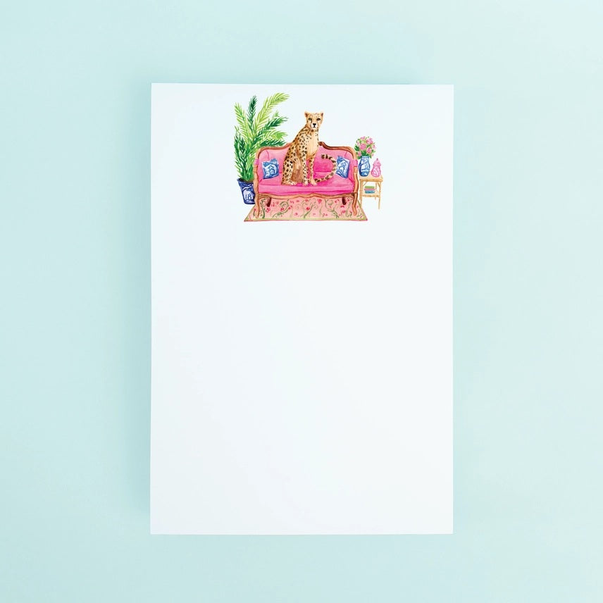 Fancy Cheetah Notepad