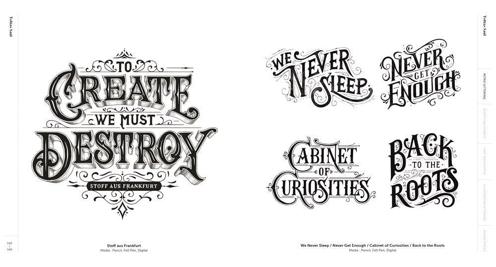 Handstyle Lettering: Boxset Edition: From Calligraphy to Typography