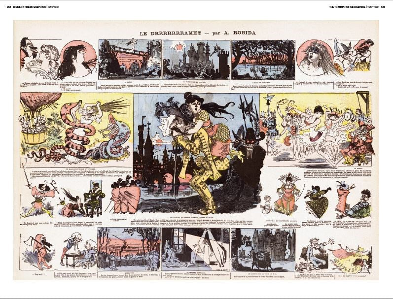 History of Press Graphics. 1819–1921 (German, French, English)