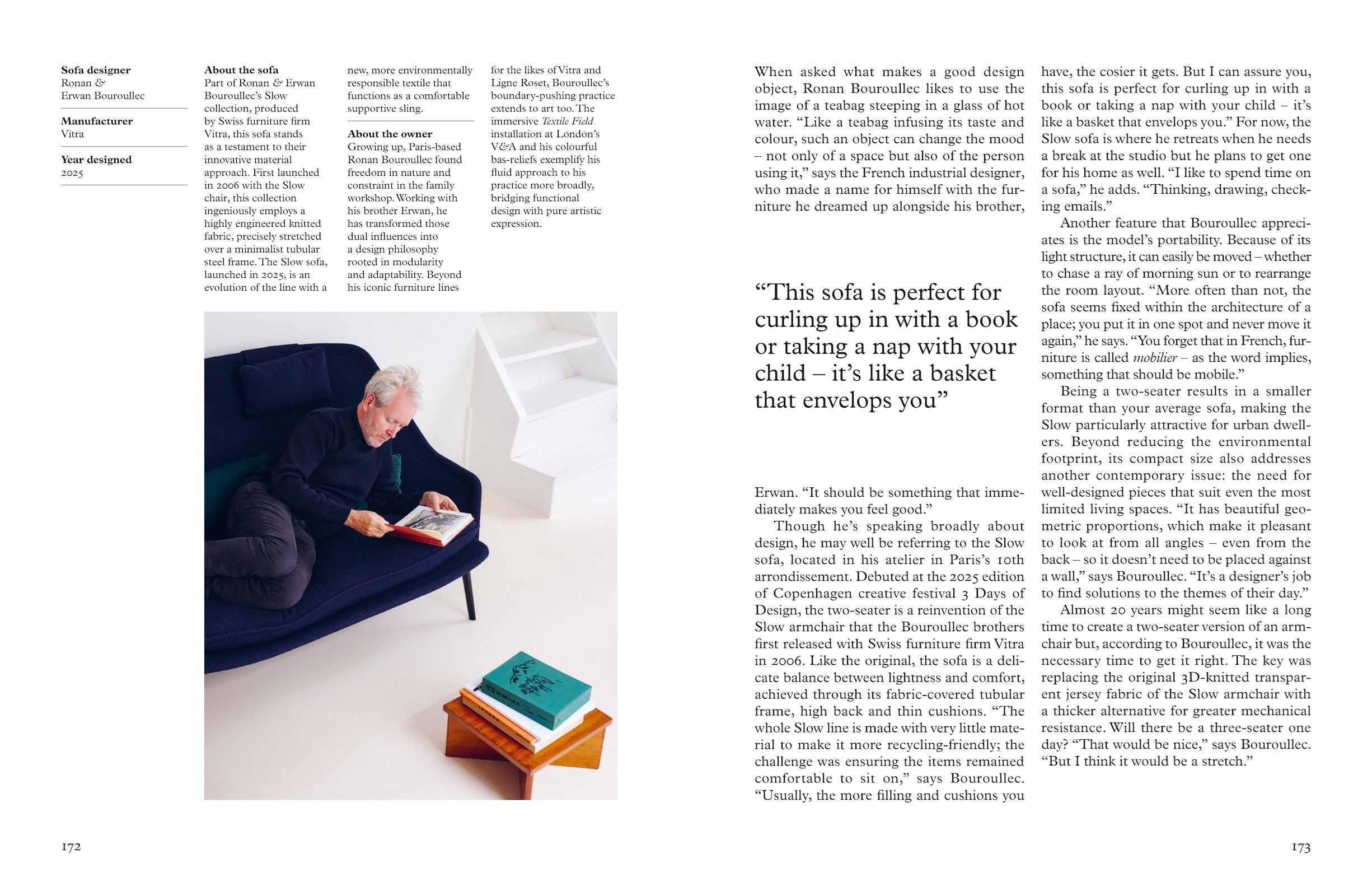 The Monocle Book of Designers on Sofas