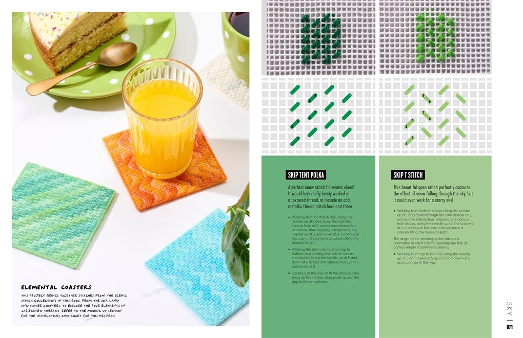 Next-Level Needlepoint: Over 100 Skill-Building Stitches and Techniques for Modern Tapestry Embroidery