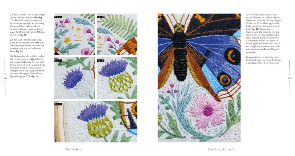 Paint with Thread: In the Garden: A Step-By-Step Guide to Embroidery