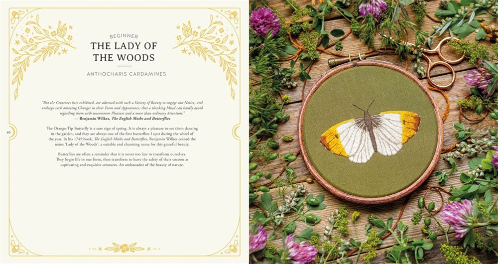 Paint with Thread: In the Garden: A Step-By-Step Guide to Embroidery