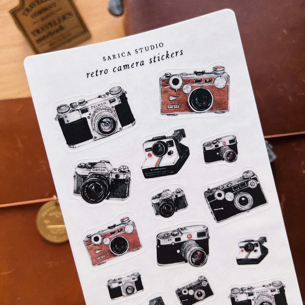 Retro Camera Stickers