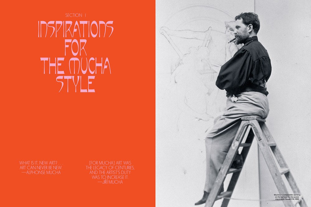 Timeless Mucha: The Magic of Line