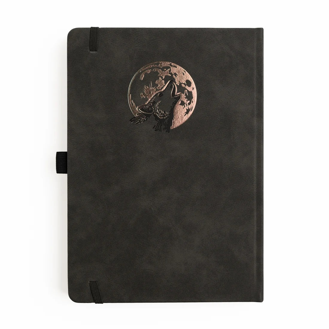Wolf in the Night Dot Grid Notebook