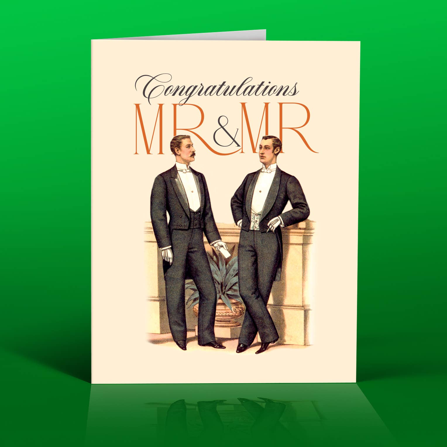 Mr & Mr Wedding Card - Bosc Paper Supply Co.