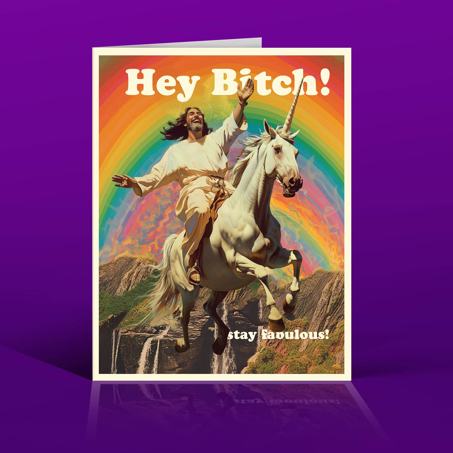Bitch Stay Fabulous! Card