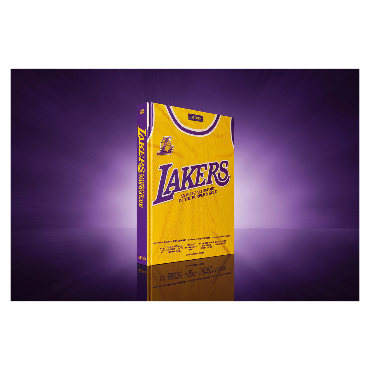 Lakers An Official History of the Purple & Gold TASCHEN coffee table book