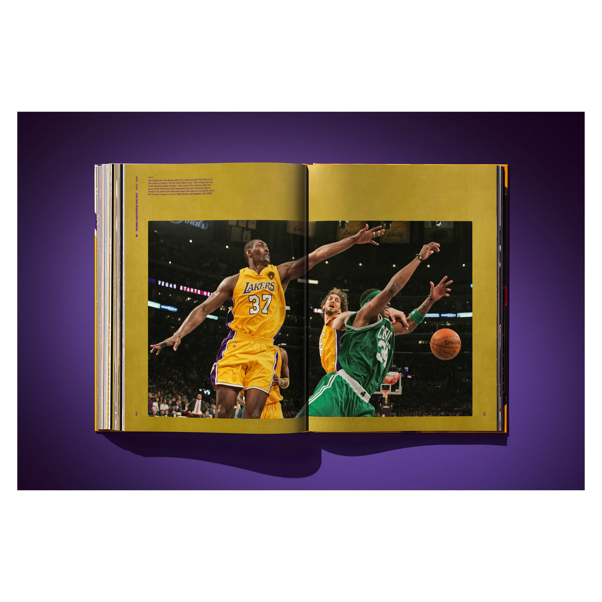 Lakers An Official History of the Purple & Gold TASCHEN coffee table book