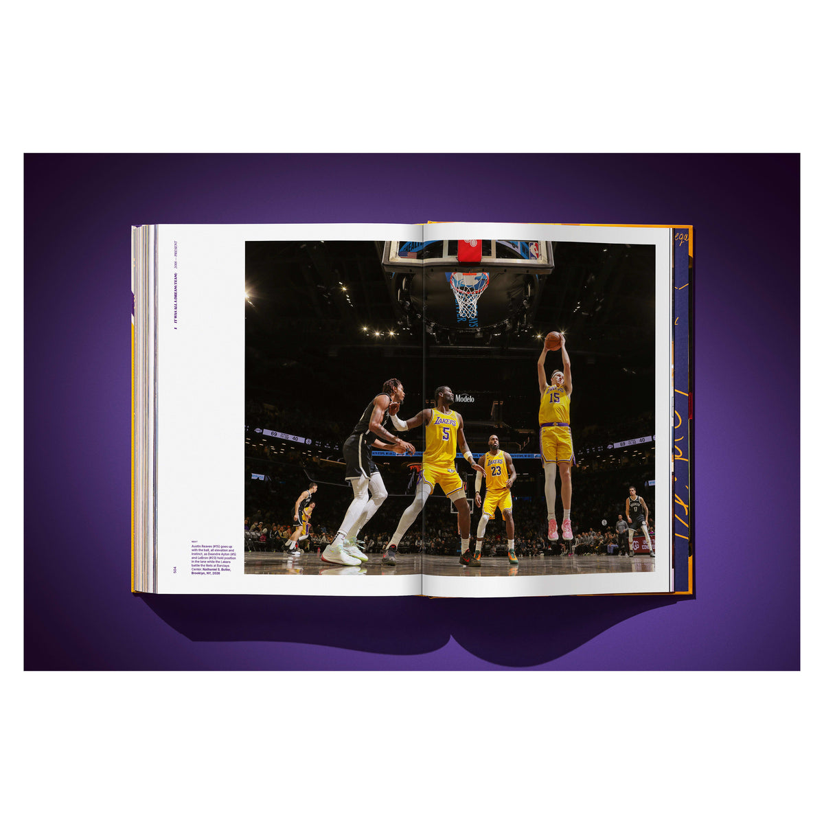 Lakers An Official History of the Purple & Gold TASCHEN coffee table book