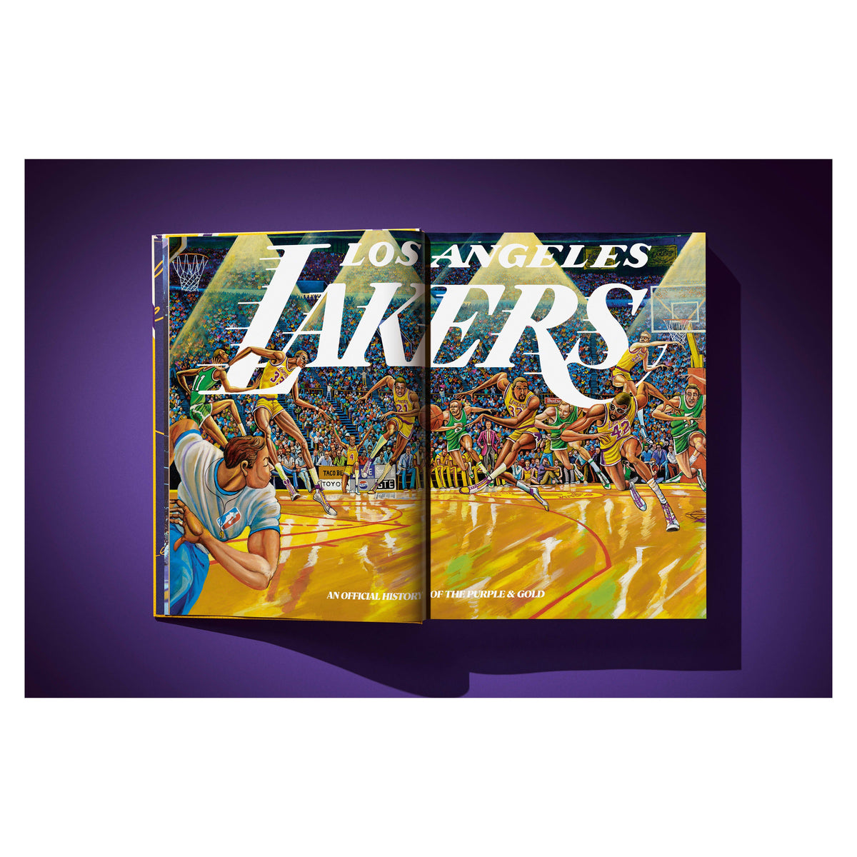 Lakers An Official History of the Purple & Gold TASCHEN coffee table book