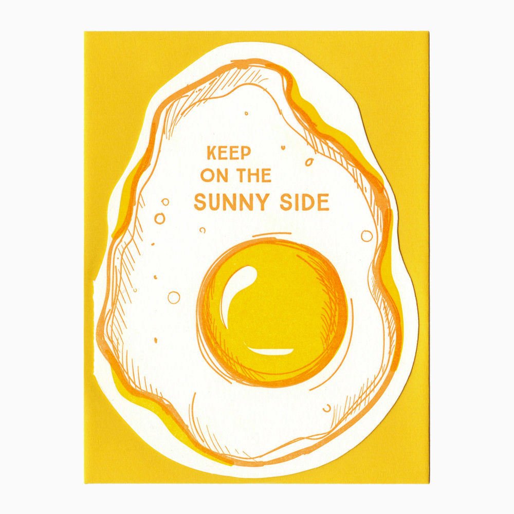 Sunny Side Egg Card - Bosc Paper Supply Co.