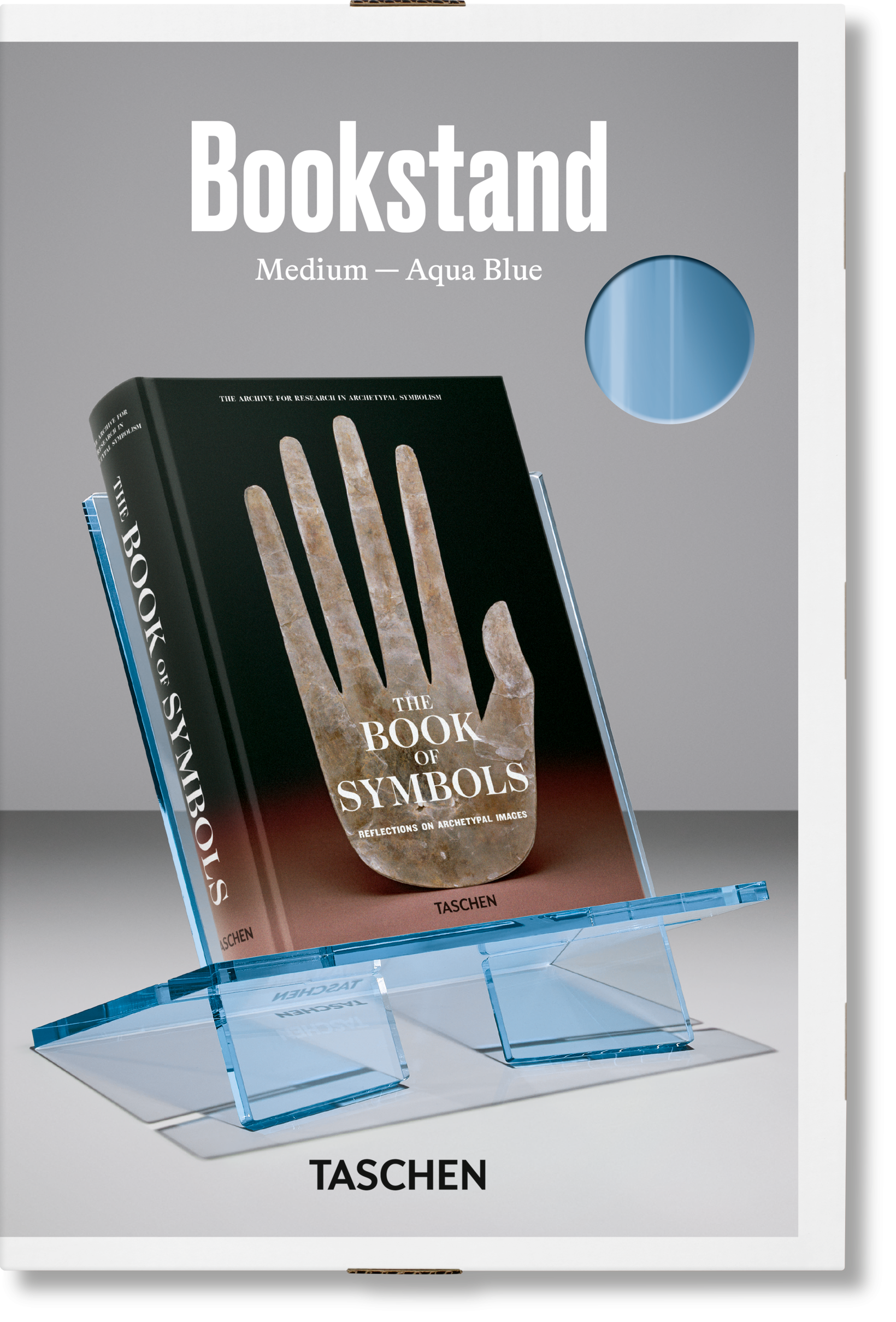 Medium Aqua Blue Bookstand
