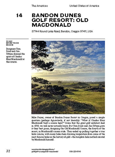 150 Golf Courses You Need to Visit Before You Die