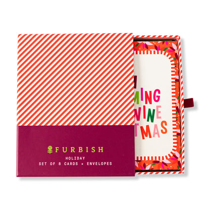 Booze Boxed Greeting Card Set of 8