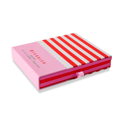 Scallop Stripe Boxed Greeting Card Set of 8