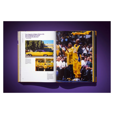 Lakers An Official History of the Purple & Gold TASCHEN coffee table book