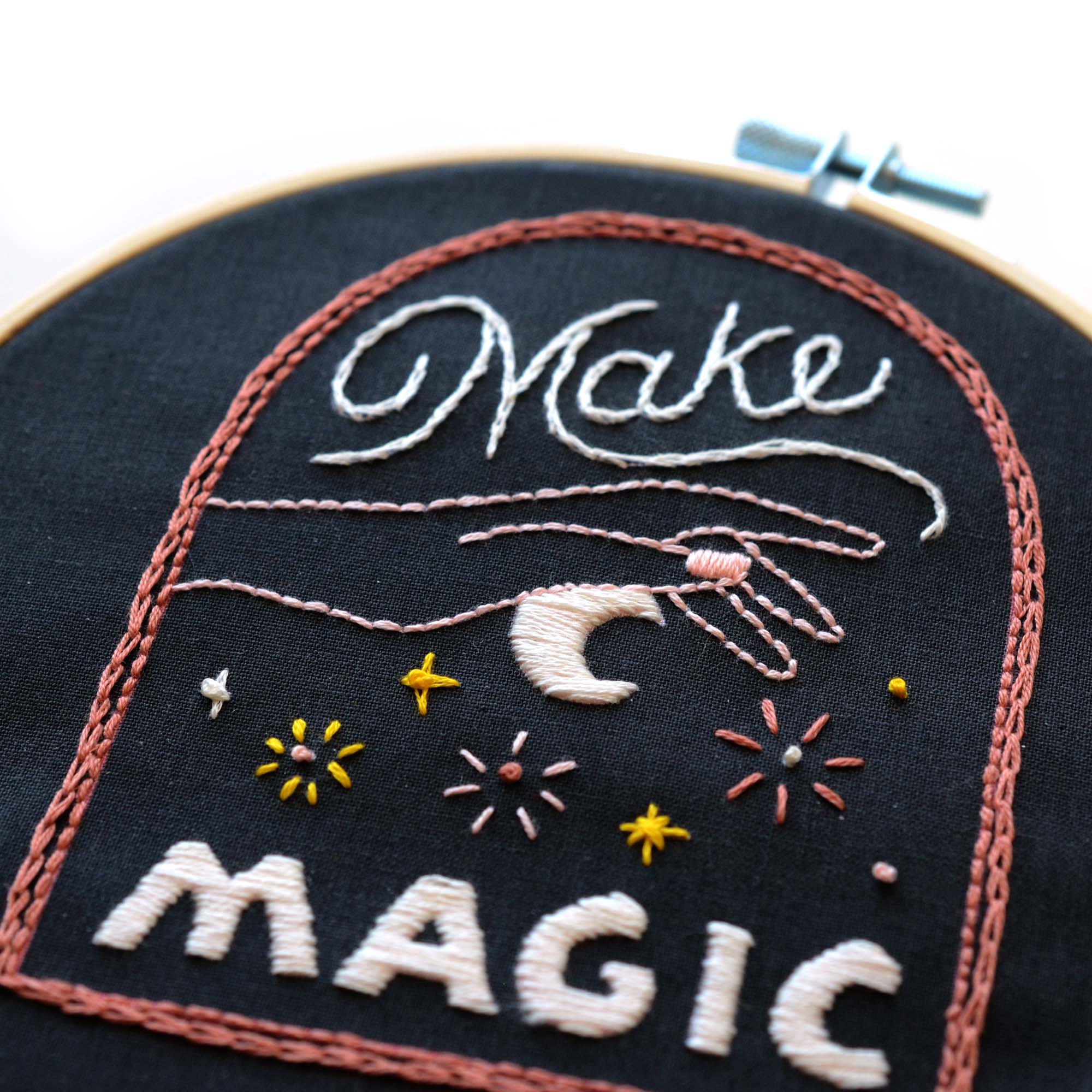 Make Magic Embroidery Patch Kit - Bosc Paper Supply Co.