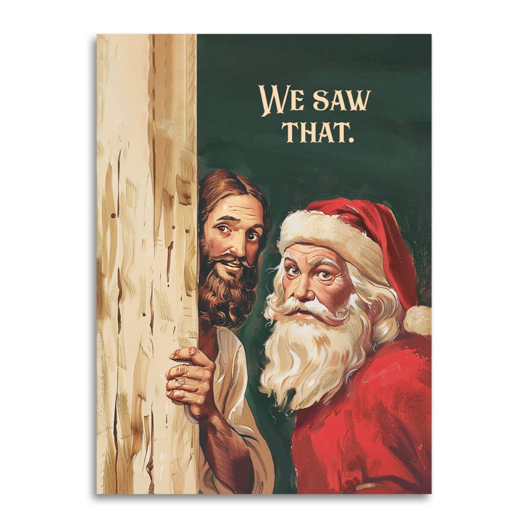 We Saw That Funny Christmas Card