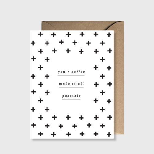 You & Coffee Card