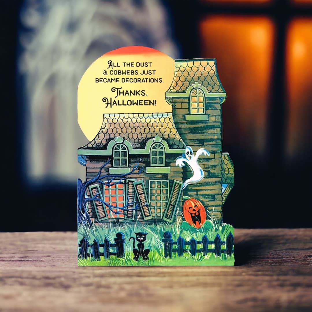 Dust & Cobwebs Halloween Card