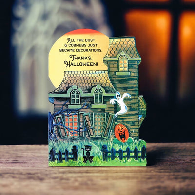 Dust & Cobwebs Halloween Card