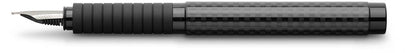 Essentio Black Carbon Fountain Pen - Bosc Paper Supply Co.