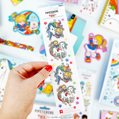 Rainbow Brite & Starlite Sparkle Sticker Sheet