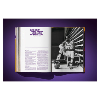 Lakers An Official History of the Purple & Gold TASCHEN coffee table book