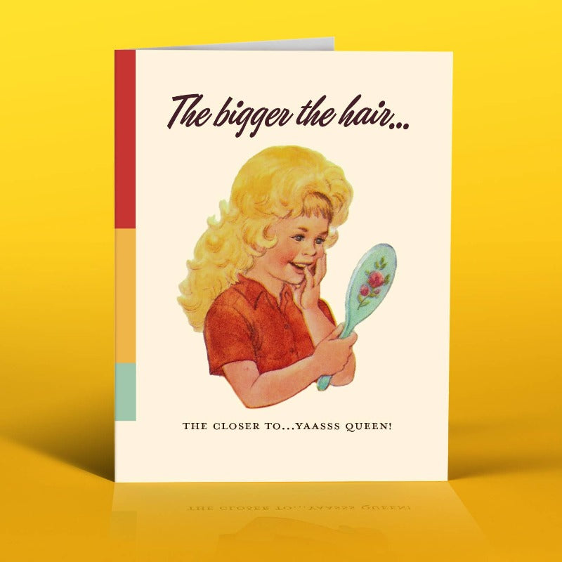 Big Hair Card - Bosc Paper Supply Co.